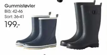 Bilka Gummistøvler Blå: 42-46 tilbud