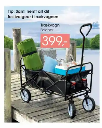 Bilka Trækvogn Foldbar tilbud