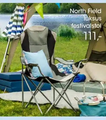 Bilka North Field Tuksus festivalstol tilbud