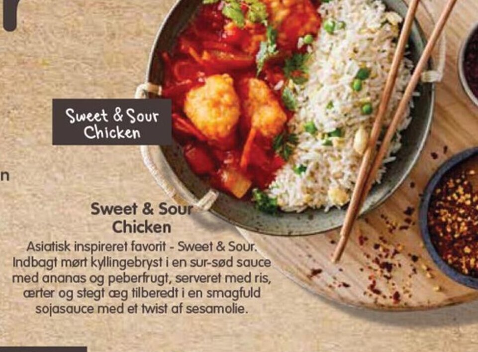 Hjem-IS Sweet & Sour Chicken tilbud