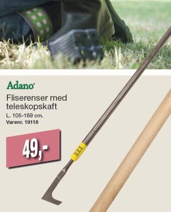 Harald Nyborg Adano Fliserenser med teleskopskaft tilbud