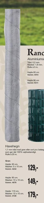 Harald Nyborg Havehegn tilbud