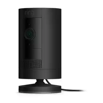 Ring stick up cam plugin sikkerhedskamera sort