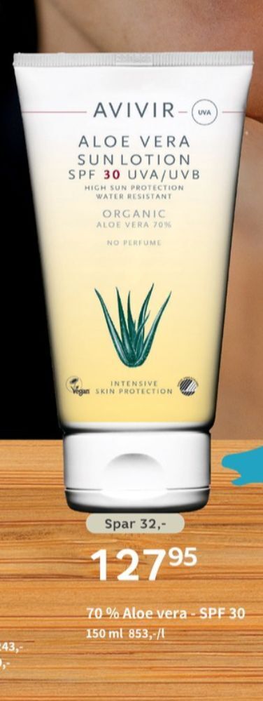 Helsam Avivir solcreme tilbud