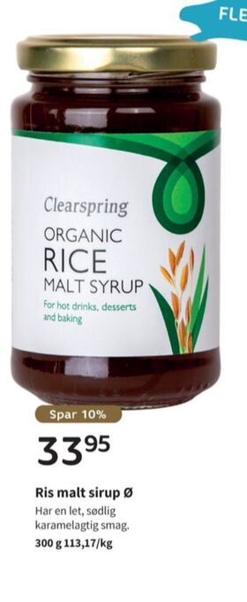 Clearspring sirup