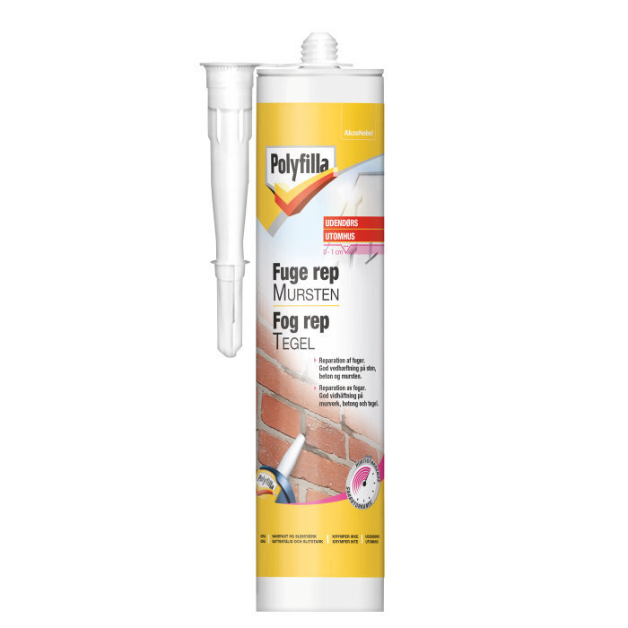 Polyfilla fuge fep mursten 310 ml tilbud hos jem & fix