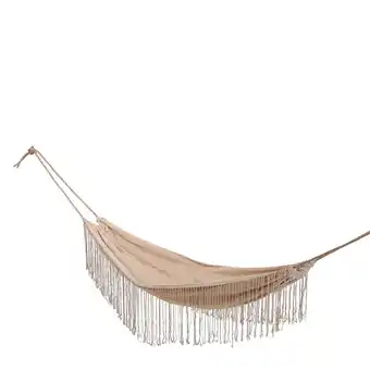 Relax hængekøje med frynser (natural onesize)