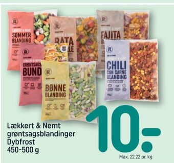 REMA 1000 Rema 1000 grøntsager tilbud