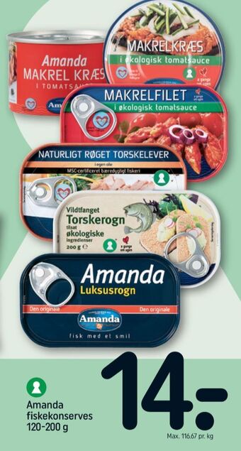 Amanda torskerogn