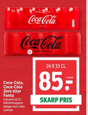 SPAR Coca cola cola tilbud
