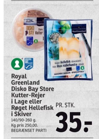 Royal greenland rejer