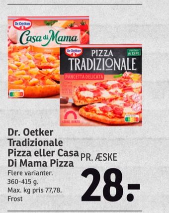 SPAR Tradizionale pizza tilbud