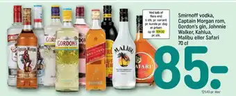REMA 1000 Smirnoff vodka tilbud