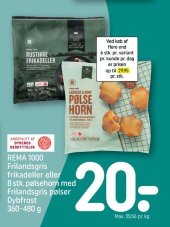 REMA 1000 Rema 1000 pølsehorn tilbud