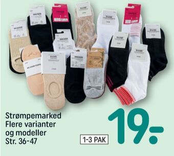 REMA 1000 Ukendt strømper tilbud