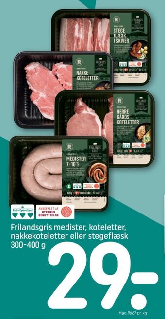Rema 1000 flæsk i skiver