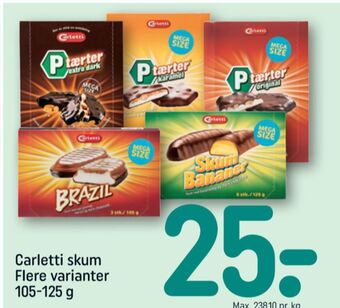 P-tærter skum
