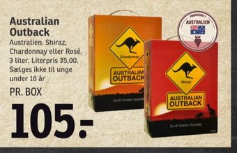 SPAR Ukendt australsk hvidvin tilbud