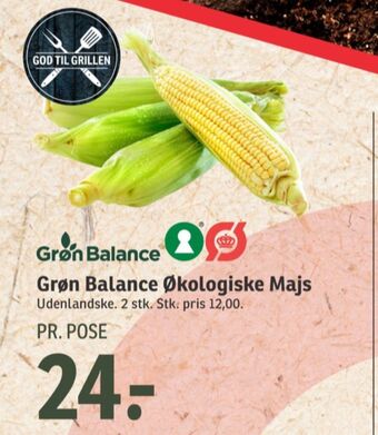 SPAR Grøn balance majskolbe tilbud