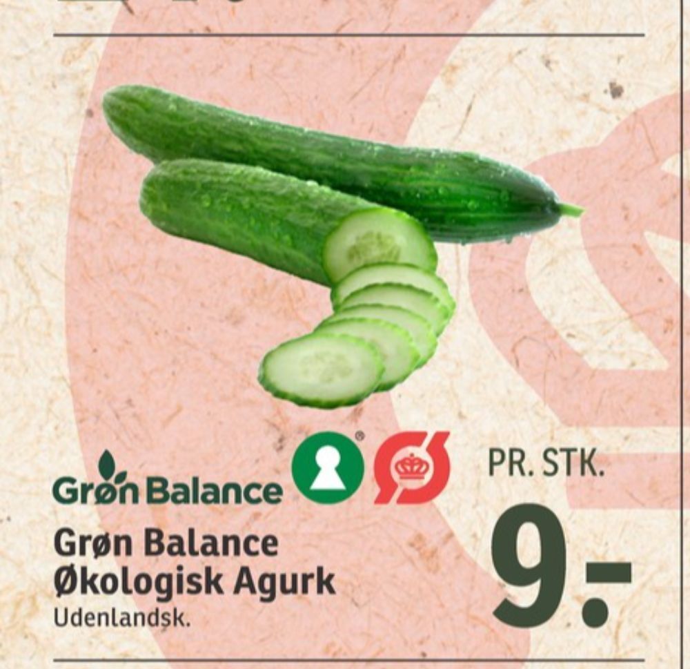 SPAR Grøn balance agurk tilbud