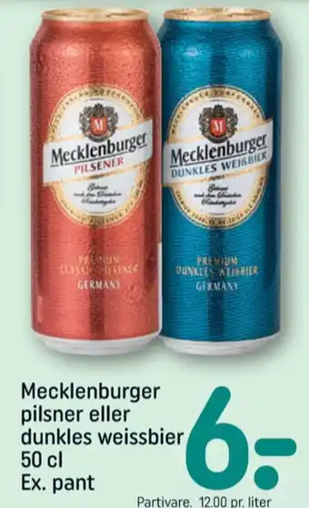 REMA 1000 Dunkles weissbier specialøl tilbud
