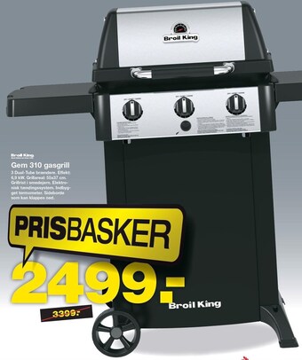 Bauhaus Gem 310 gasgrill tilbud