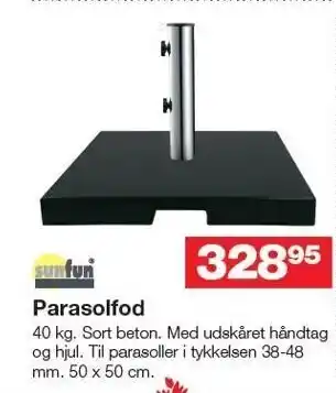 Sunfun parasolfod