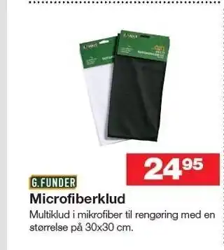 G.funder microfiberklud