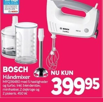 Din Isenkræmmer Bosch håndmixer tilbud