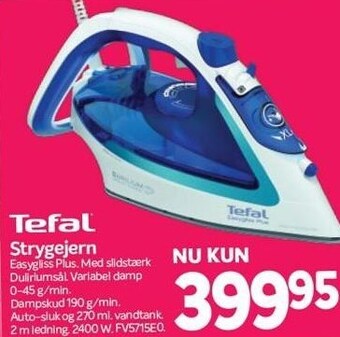 Din Isenkræmmer Tefal strygejern tilbud