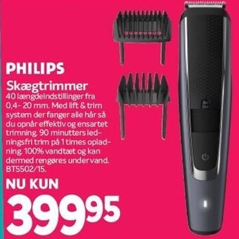 Din Isenkræmmer Philips skægtrimmer tilbud
