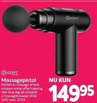 Din Isenkræmmer Massagepistol tilbud