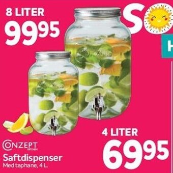 Din Isenkræmmer Saftdispenser tilbud