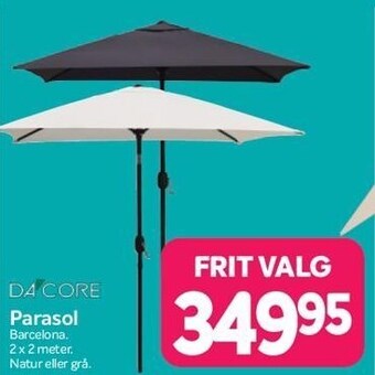 Dacore parasol