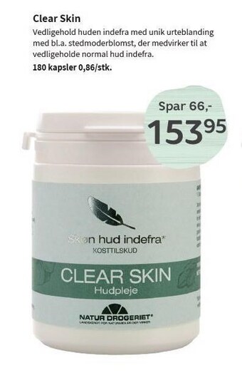 Helsam Clear skin tilbud