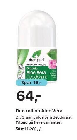 Deo roll on aloe vera