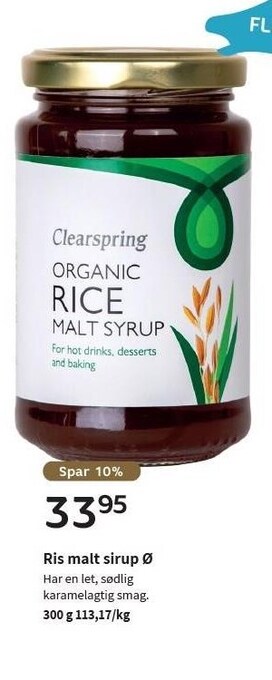 Ris malt sirup ø