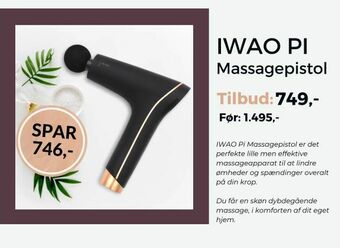 Iwao pi Massagepistol