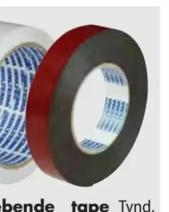 Biltema Dobbeltklæbende tape tilbud