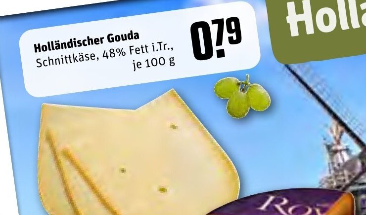 REWE Holländischer Gouda tilbud