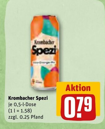 REWE DE Krombacher Spezi tilbud