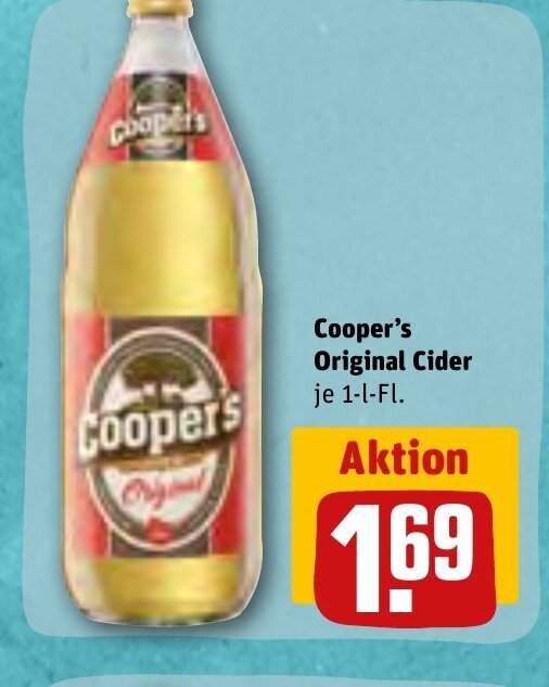 Cooper's Original Cider tilbud hos REWE