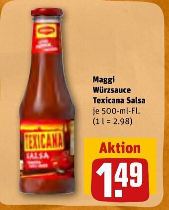 REWE DE Maggi Würzsauce Texicana Salsa tilbud