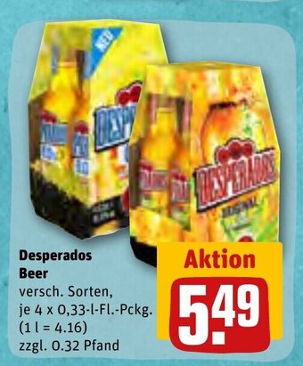 REWE DE Desperados Beer tilbud