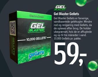 Gel blaster gellets