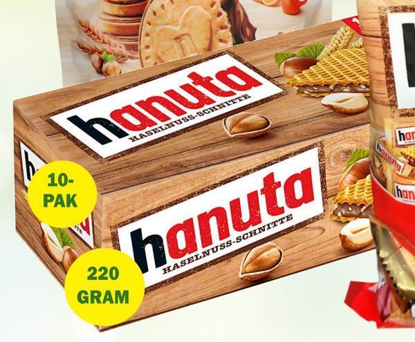 Købmandsgården Hanuta 10 pak tilbud