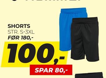 Dansk Outlet Shorts tilbud