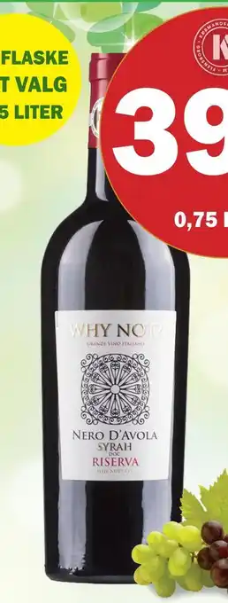 Why not nero d'avola