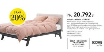 SENG Auping original planseng tilbud