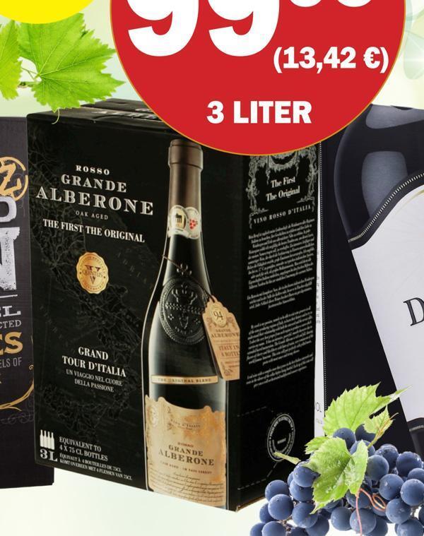 Købmandsgården Grande alberone tilbud